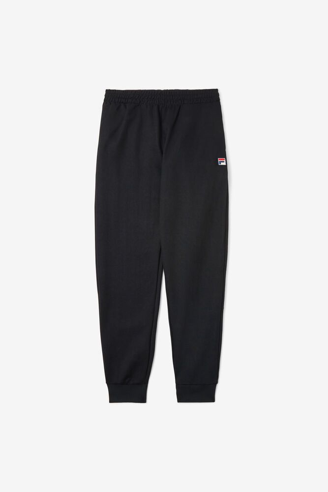 Fila Pants Naso Mens Black - India ZBX-163089